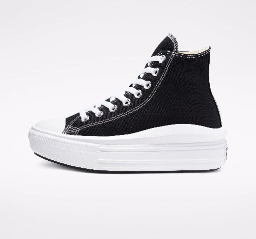 Converse All Star Platform Move Canvas High Top - Black