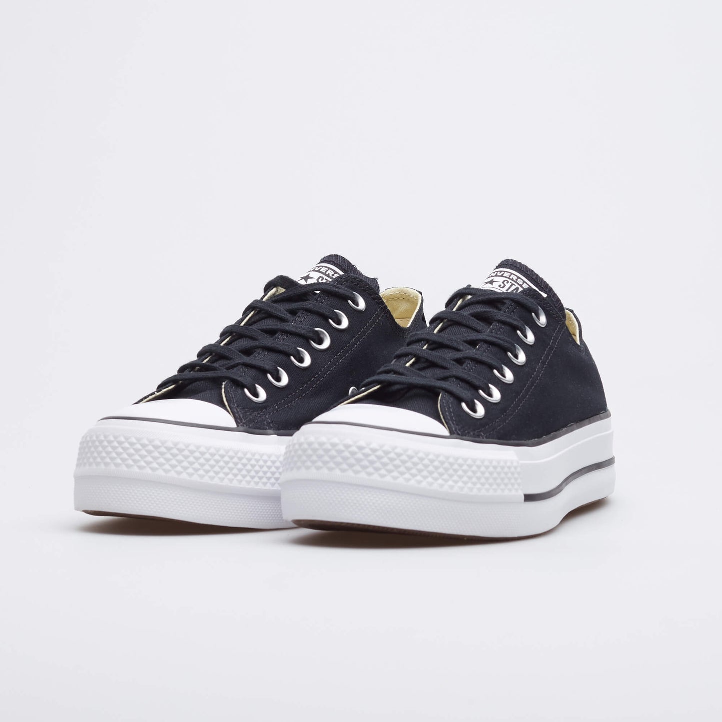 Converse All Star Platform Lift Canvas Low - Black