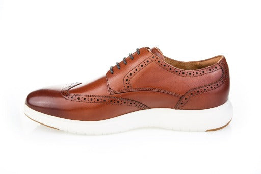 Cognac wingtip sale oxford