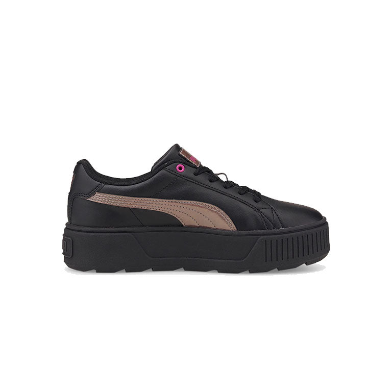 Karmen Shine Puma Black - Deep Orchid