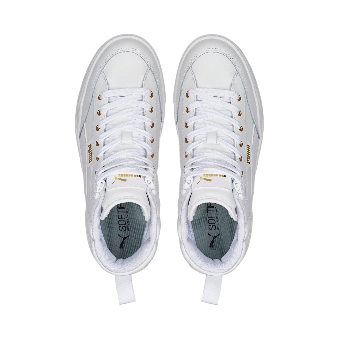 Karmen Mid Puma White-Puma White