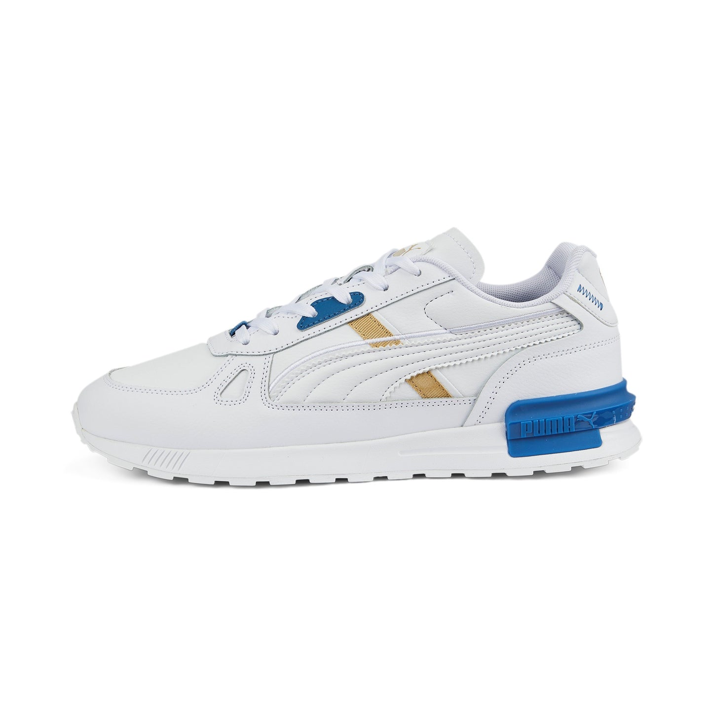 GRAVITON PRO FC PUMA WHITE-LAKE BLUE-GOLD