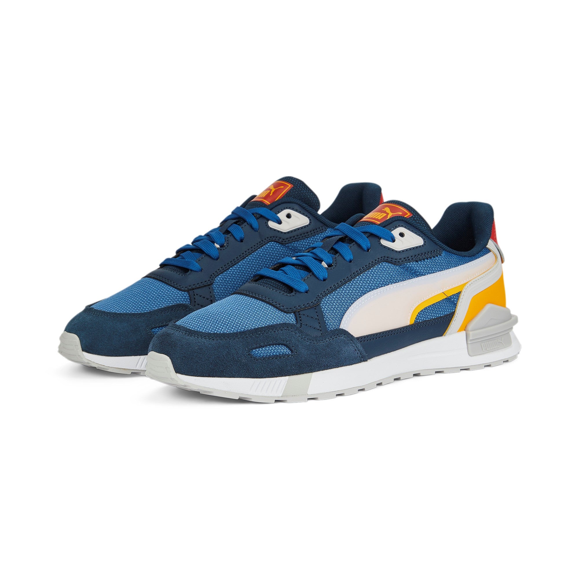 GRAVITON TERA LAKE BLUE-GREY VIOLET-MARINE BLUE-TANGERINE-BURNT RED