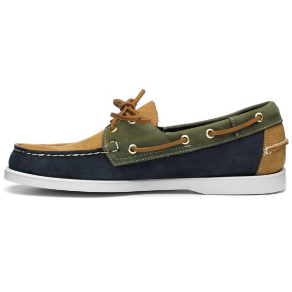 PORTLAND SPINNAKER NBK - BLUE NAVY-BEIGE CAMEL-GREEN MUSK