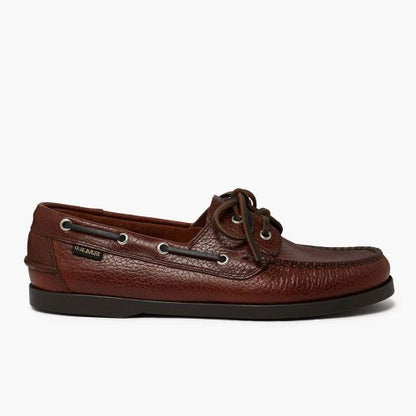 G.H.BASS JETTY II BOATER 2 EYE - DARK BROWN