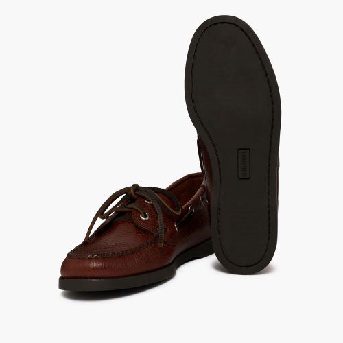 G.H.BASS JETTY II BOATER 2 EYE - DARK BROWN