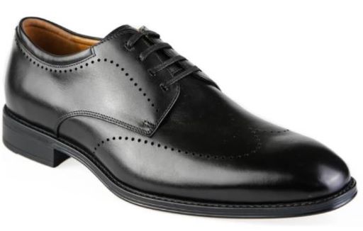 FLORSHEIM AMELIO PERF WING - BLACK