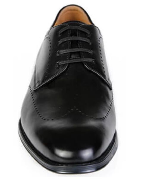 FLORSHEIM AMELIO PERF WING - BLACK