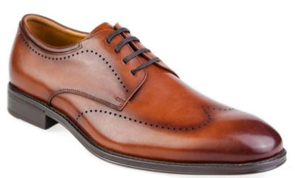 FLORSHEIM AMELIO PERF WING - COGNAC