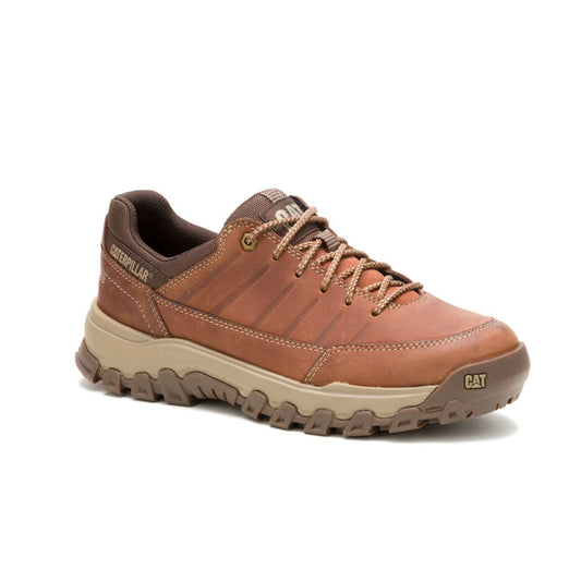 CATERPILLAR THRESHOLD REBOUND LOW LEATHER -BROWN