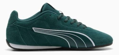 PUMA CATCH SD GREEN TERRAIN-WHITE BLACK