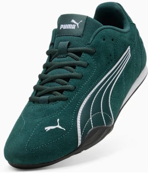PUMA CATCH SD GREEN TERRAIN-WHITE BLACK