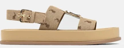 Polo Moulded Trim Sandal - Stone