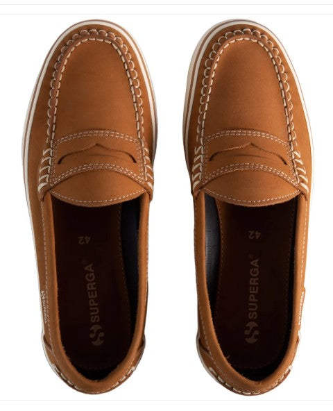 SUPERGA MOCC PENNY- BROWN COWBOY
