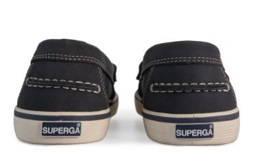 SUPERGA MOCC PENNY- BLUE DEEP LAKE