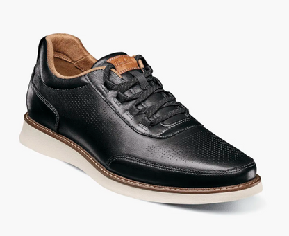 Florsheim Comfortech Launch Elastic Lace - Black
