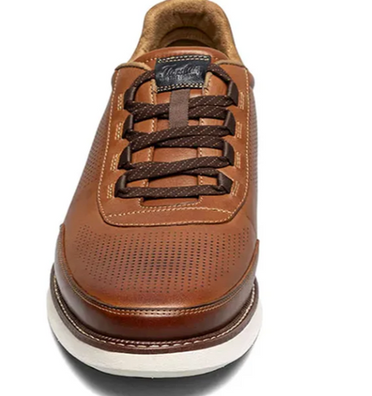 Florsheim Comfortech Launch Elastic Lace - Cognac