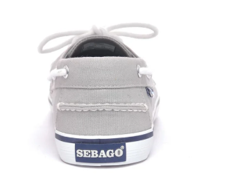 Sebago Pascal Canvas Grey-Navy