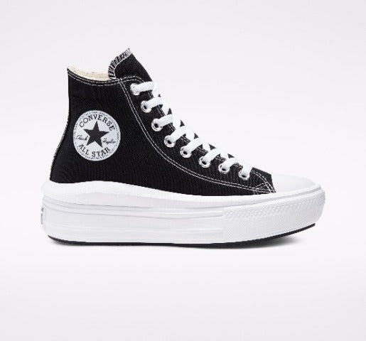 Converse All Star Platform Move Canvas High Top - Black