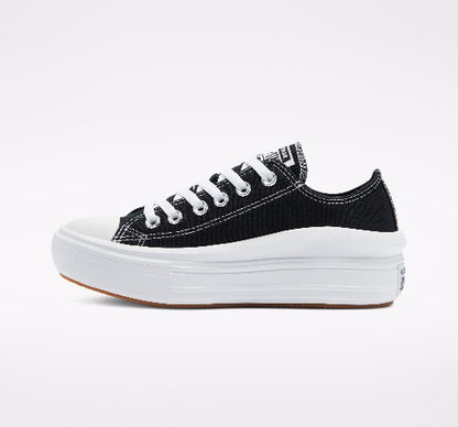 Converse All Star Platform Move Canvas Low - Black