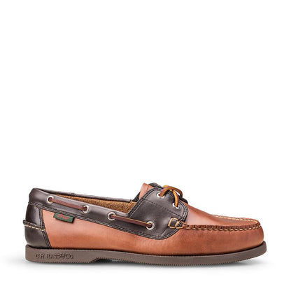 Jetty Boatshoe S19 - Tan / Navy