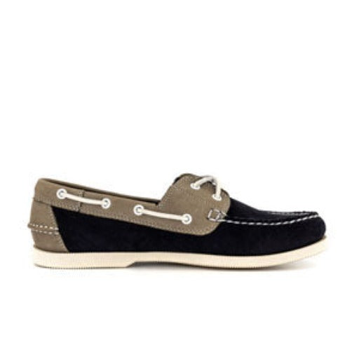 Jetty II Boatshoe Navy Nubuck / Grey 20313