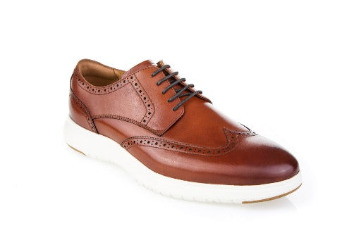 Dash Wingtip Oxford Cognac