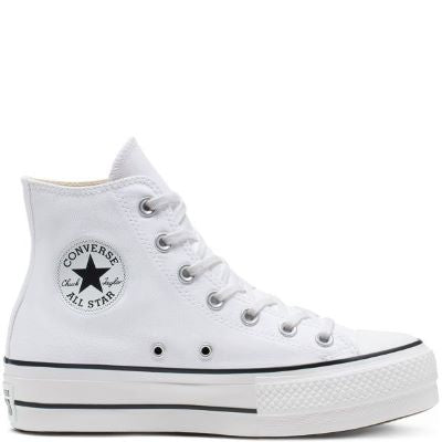 Converse All Star Platform Lift Canvas High Top White