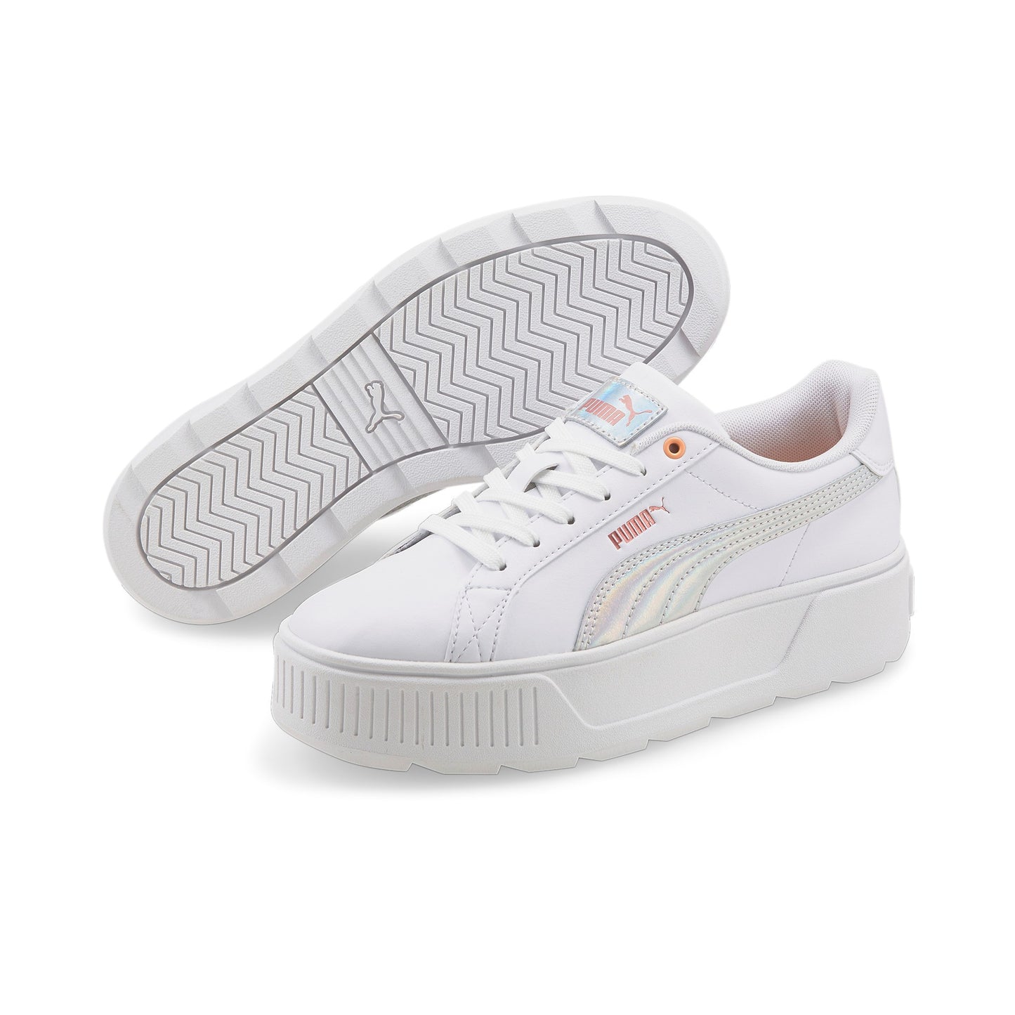 Karmen Shine Puma White Fizzy Melon