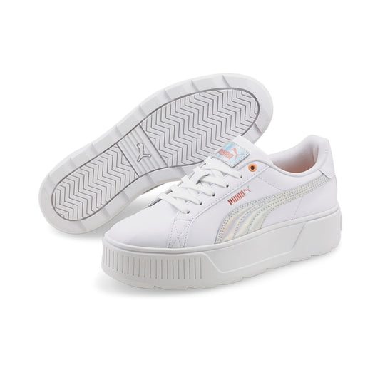 Karmen Shine Puma White Fizzy Melon