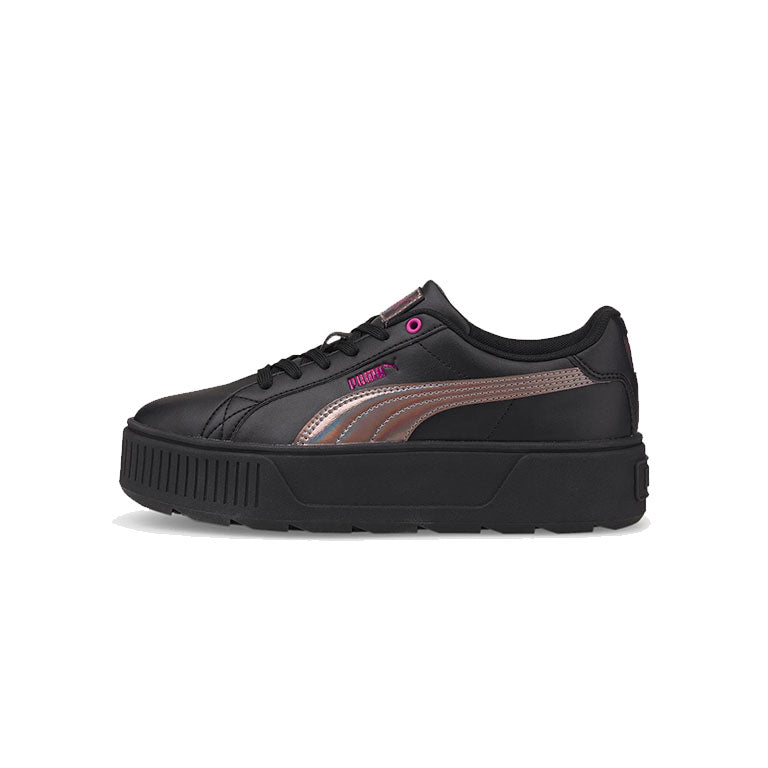 Karmen Shine Puma Black - Deep Orchid