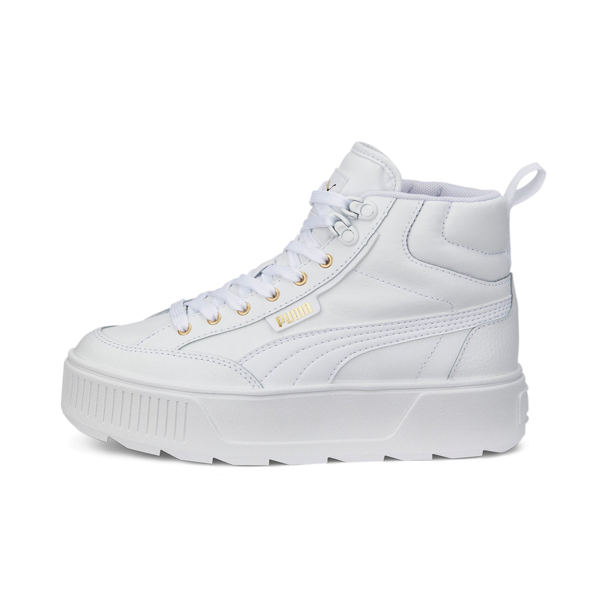 Karmen Mid Puma White-Puma White