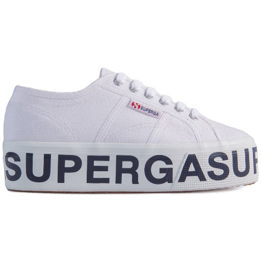 Superga 2790 Lettering - White